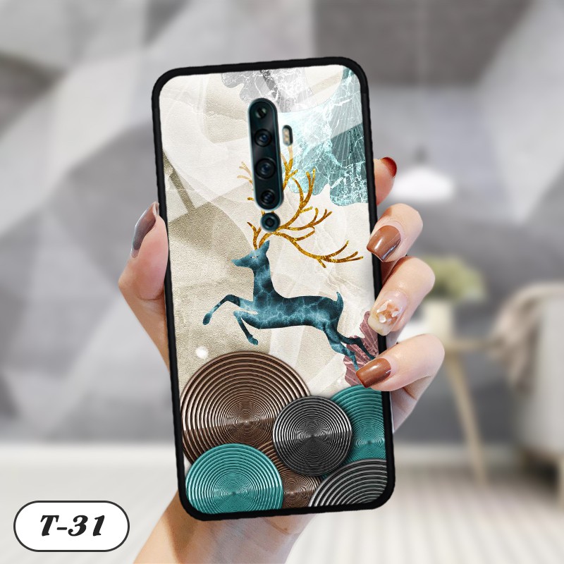 Ốp kính 3D Oppo Reno 2