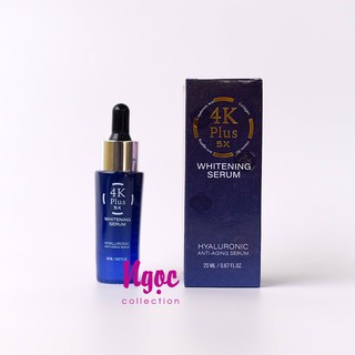 Serum dưỡng trắng da 4K plus Thái Lan 20ml