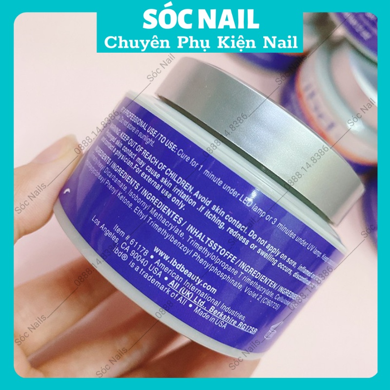 Gel Đắp IBD 56g Chính Hãng, Không Nóng, Gel Đặc
