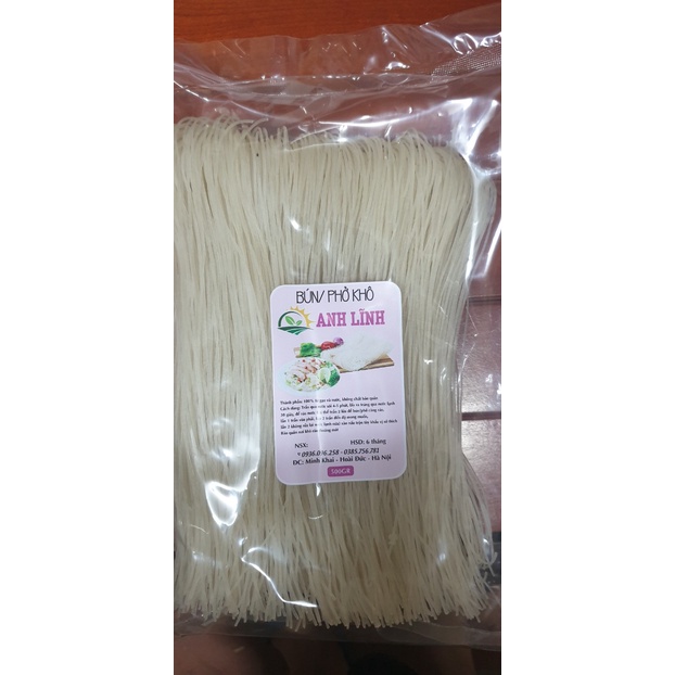 Gói 500g Bún/phở khô truyền thống Anh Lĩnh - Ngon như bún phở tươi