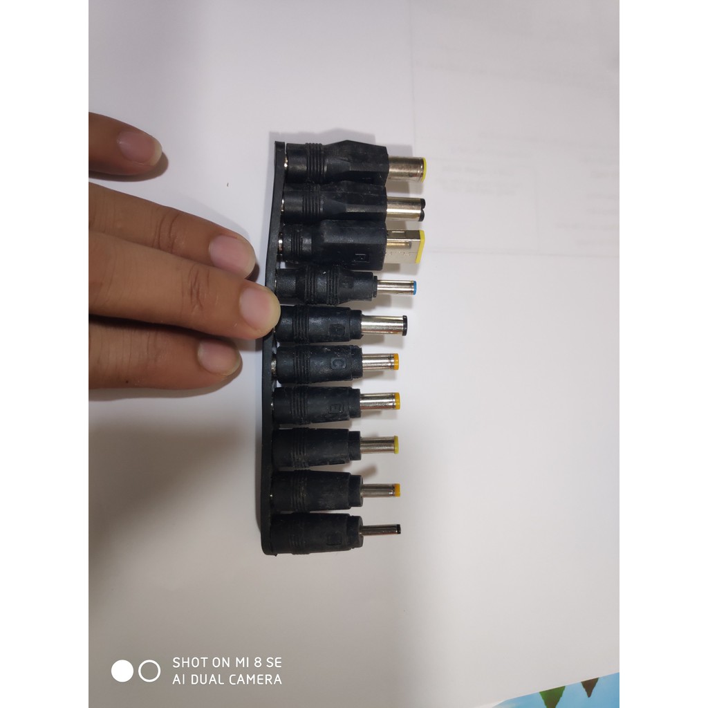 Bộ đầu chuyển từ DC 5.5x2.1mm, 5.5x2.5mm sang 10 đầu khác | BigBuy360 - bigbuy360.vn