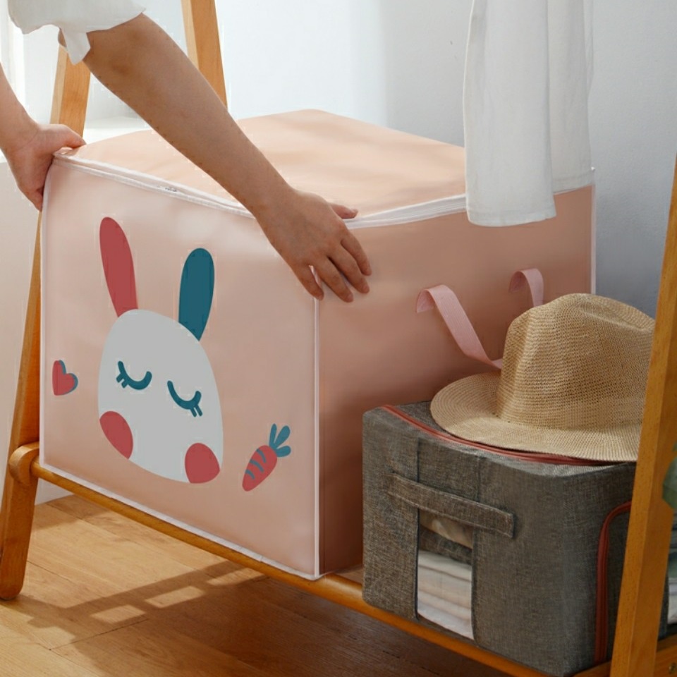 Túi đựng quần áo chăn màn đa năng cỡ lớn chống thấm chắc chắn, nhiều mẫu cute