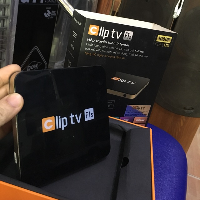 Clip TV box +thẻ+ rom 8 GB ( bảo hành 12 tháng)