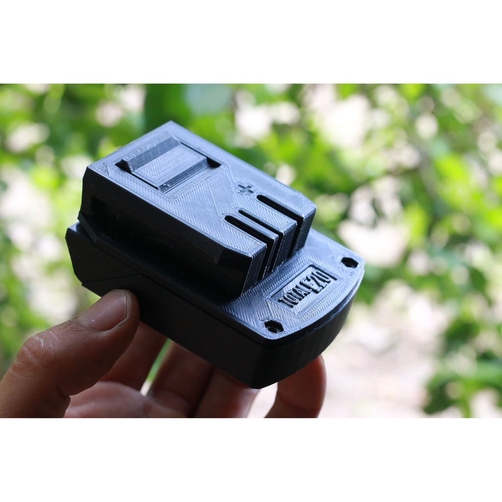 Ngàm chuyển pin Ingco Total 20v max share cho máy Total E20