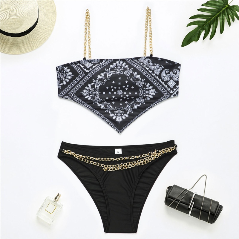 Bộ Đồ Bơi Quấn Ngực Cỡ Nhỏ Thời Trang Quyến Rũ