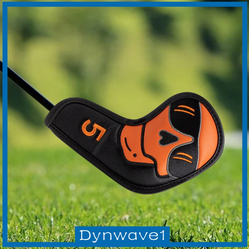 Vỏ Bọc Đầu Gậy Đánh Golf Bằng Da Pu Từ Tính Chuyên Dụng Chất Lượng Cao Dynwave1