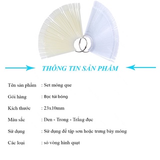 Móng que tập sơn Tập Vẽ Móng Vuông -  Đục