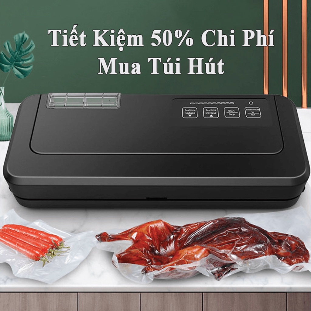 Máy Hút Chân Không Và Hàn Miệng Túi P290 Hàng có sẵn hút các loại túi, mối hàn kín - Bảo hành 12 tháng