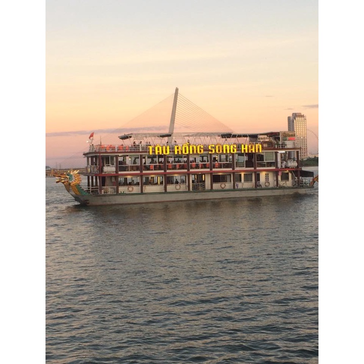 Đà Nẵng  Vé Du Thuyền Đà Nẵng ngắm Sông Hàn Về Đêm