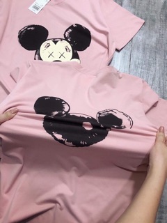 Áo dáng thụng micky in hai mặt siêu hót
