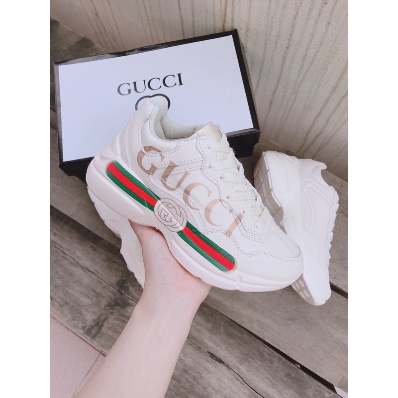 [HOT TREND] Giầy Thể Thao Nữ, Giầy Boston, Gucci Độn Đế Tăng Chiều Cao Siêu Hot- Chất lượng- Thời Trang