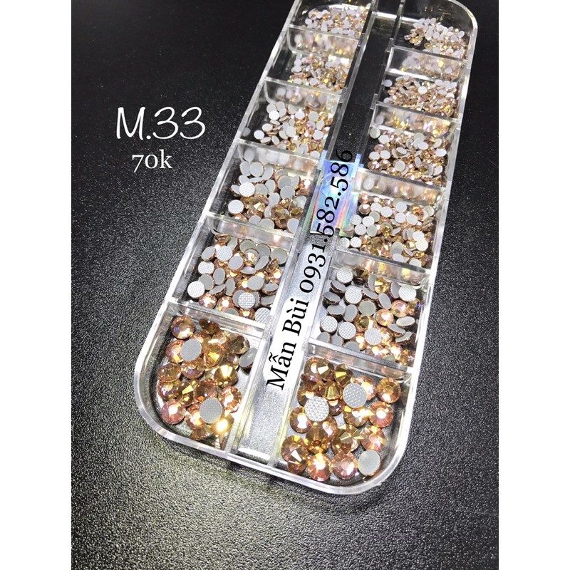 khay đá chân lưới cao cấp mix size 1440v/ khay