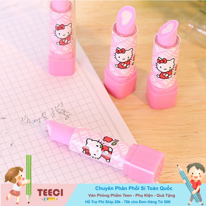 Gôm Tẩy Cục Tẩy Bút Chì Hình Thỏi Son Cá Tính A237