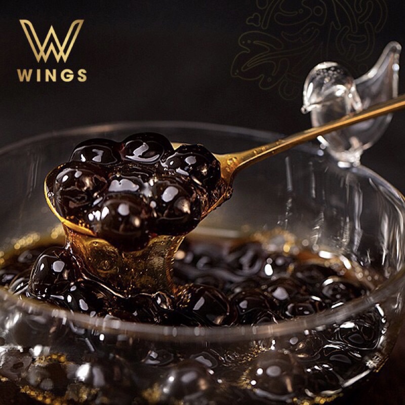 Trân châu Đài Loan Wings 200g , ô long, pho mai, lá dứa