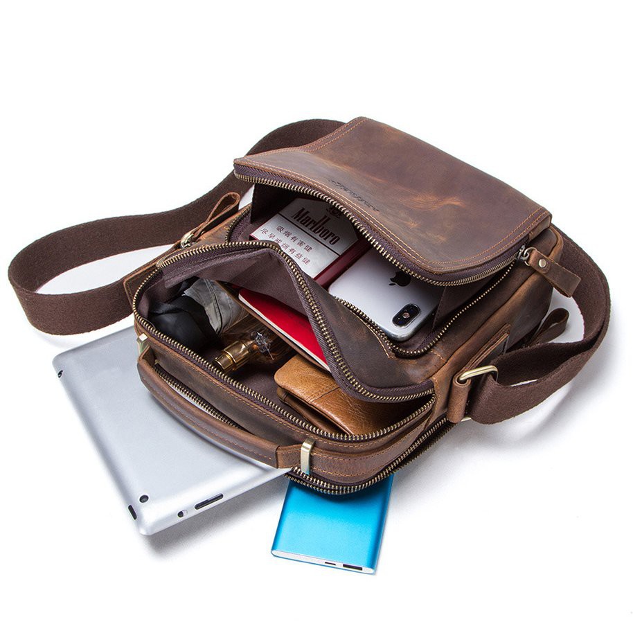 TÚI ĐEO CHÉO DA SÁP CONTACTS CÁ TÍNH THỜI TRANG - 1325746