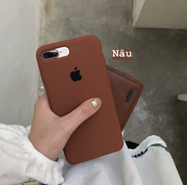 Ốp lưng Sillicon chống bẩn Iphone 7 Plus/8 Plus