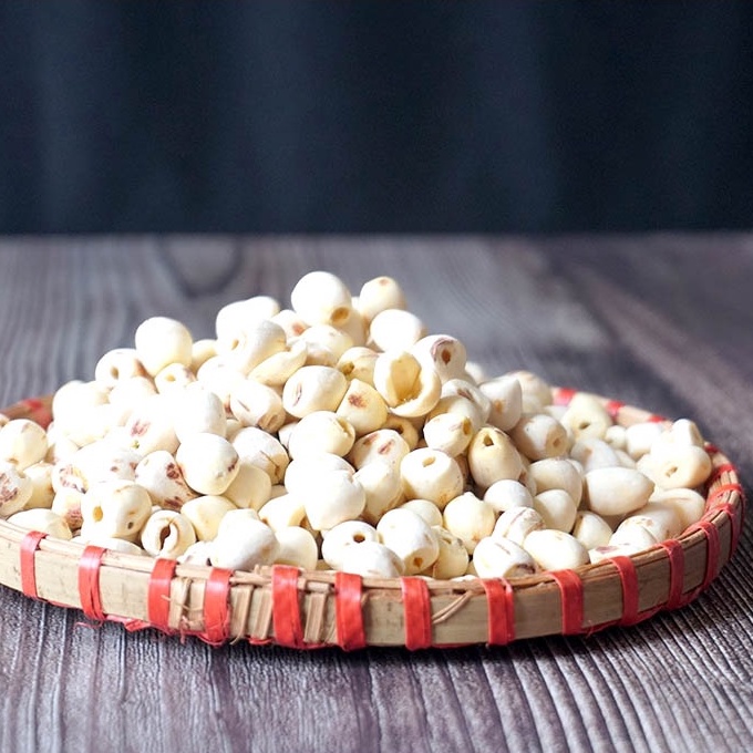 Hạt sen khô thơm ngon loại đặc biết làm bánh trung thu 200g,  loại thực phẩm an toàn