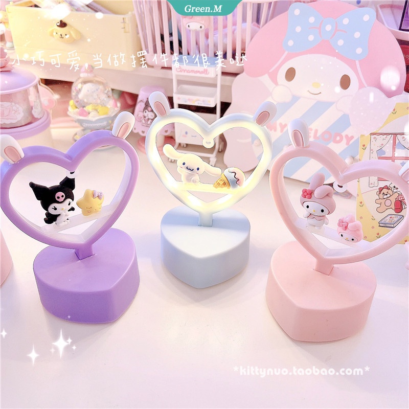 SANRIO Đèn Để Bàn Mini Hình Nhân Vật Kuromi Đáng Yêu