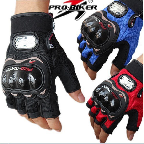 Găng tay Nửa ngón Phượt ProbikeThể thao lái xe, vận động ngoài trời