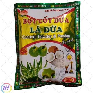 Bột Cốt Dừa Lá Dứa (50g): Hương Vị Từ Thiên Nhiên