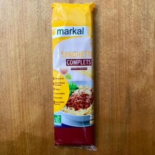 MỲ Ý HỮU CƠ BÁN NGUYÊN CÁM MARKAL - 500g- mì ý hữu cơ mỳ organic Ý