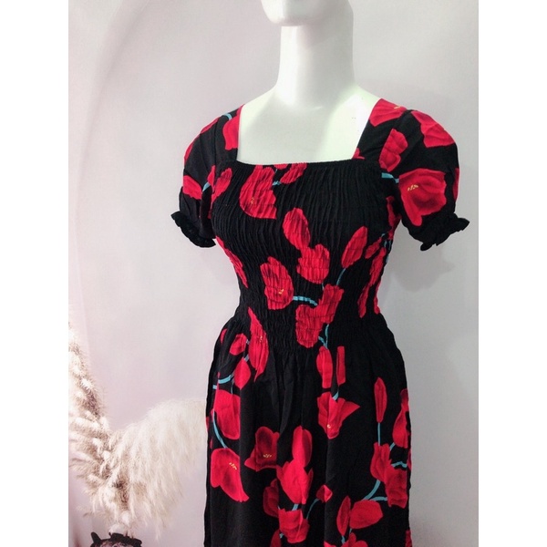 Đầm maxi hoa 20 mẫu cánh tiên NHIỀU MẪU freesize đến 65kg đầm đi biển | BigBuy360 - bigbuy360.vn