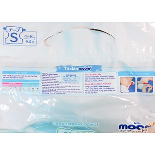 TÃ DÁN MOONY SIZE NB90/S84/M64/L54/XL44