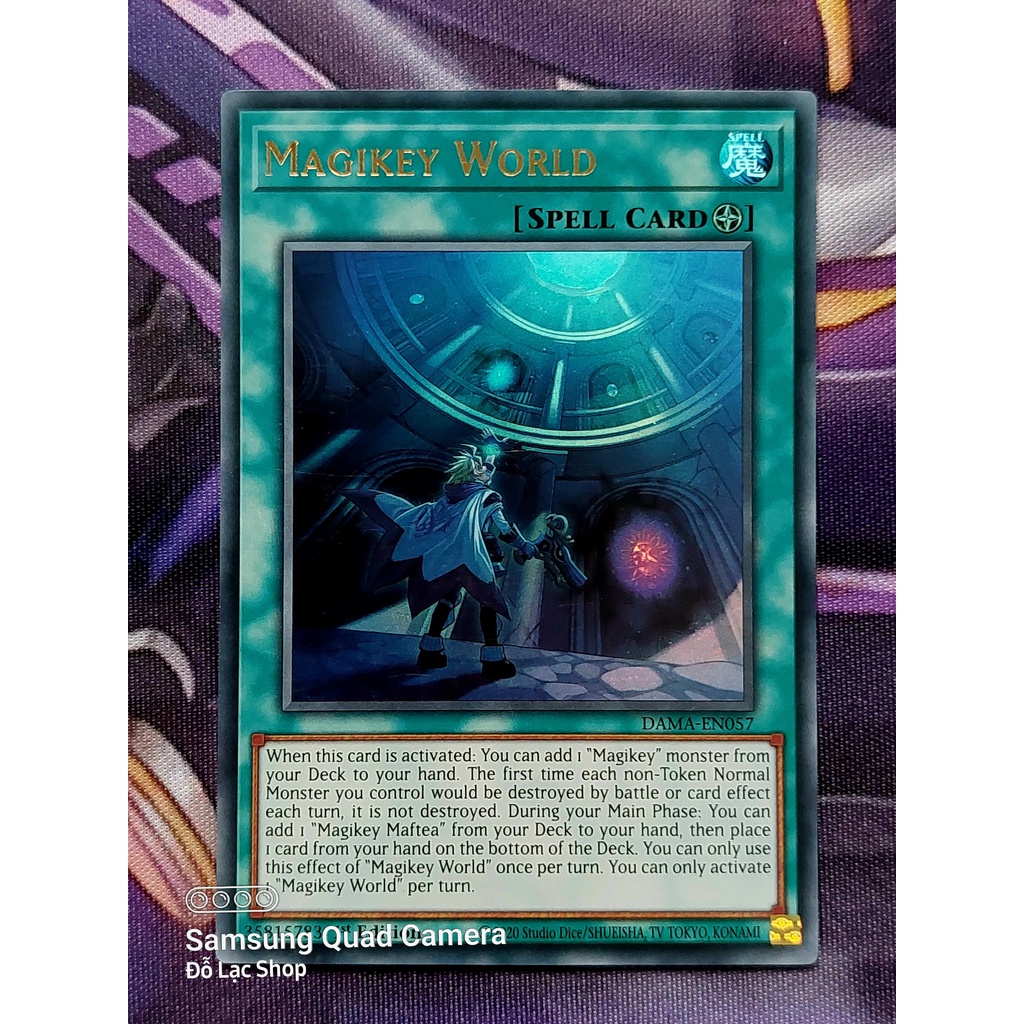 Thẻ Bài Yugioh Spell Magikey World