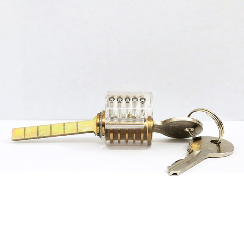 KING 26Pcs Key Extractor Remove Tools Transparent Practice Padlock Combination Hand Pick Removing Hook Lock Kit