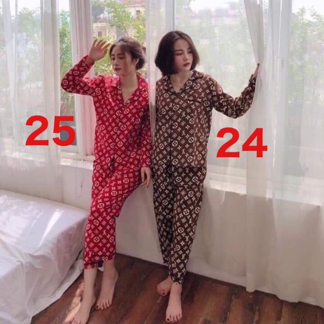 Đồ bộ pijama chất kate thái cho nữ