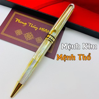 [RẺ VÔ ĐỊCH] Bút khảm trai ngọc Vàng VIP - Bút ký cao cấp