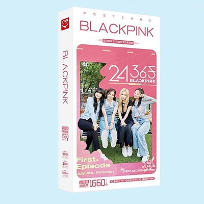 ( new ) Hộp ảnh postcard BLACKPINK in hình thần tượng Hàn Quốc quà tặng xinh xắn