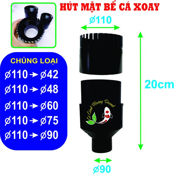 hút mặt bể cá koi fi 110, hút mặt bể cá koi, hút mặt bể cá