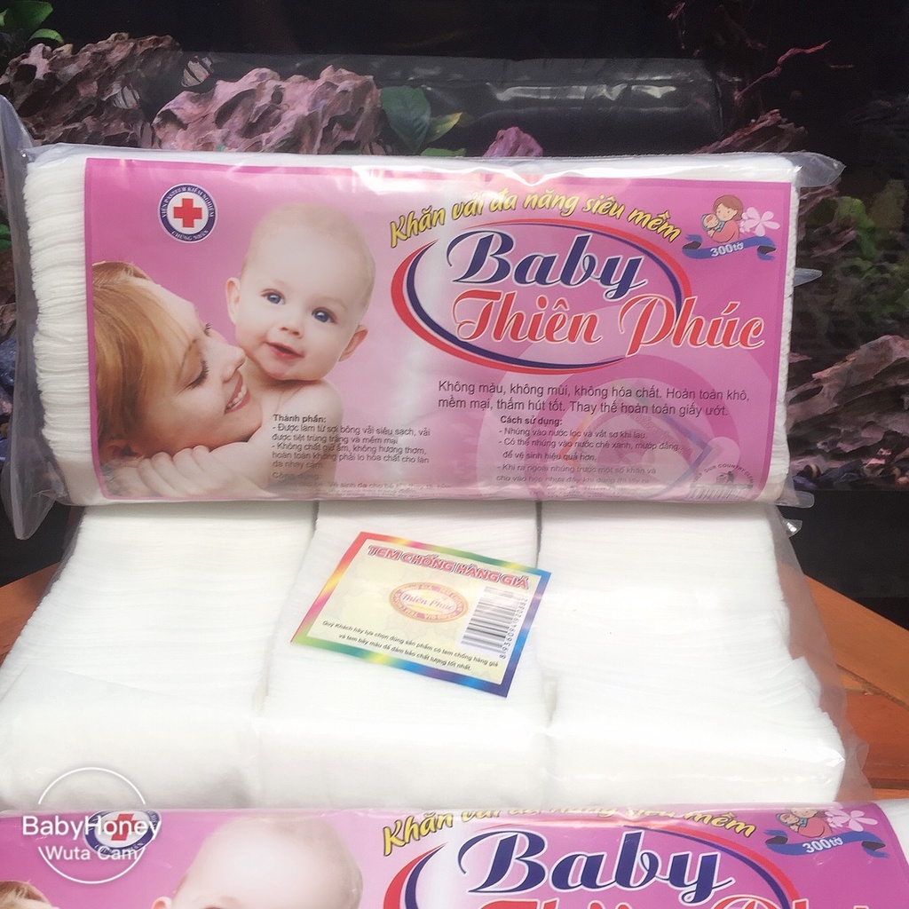 [COMBO 10 Gói 200g] Khăn Khô Đa Năng CAO CẤP THIÊN PHÚC