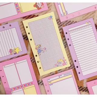 Giấy Refill Baby Leegong cho sổ gáy còng A6