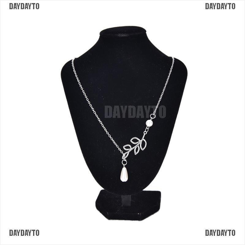 Dây Chuyền Mặt Đính Ngọc Trai Nhân Tạo Thời Trang