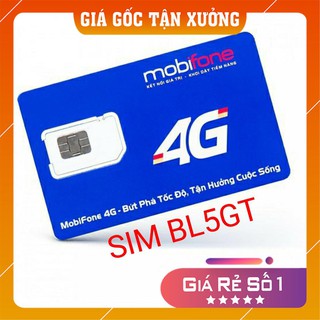 SIM MOBIFONE MAX DATA 4G BL5GT CHỈ 50K/THÁNG/SIM 4G MOBIFONE
