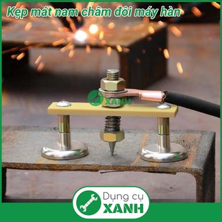 Kẹp mát nam châm đôi máy hàn