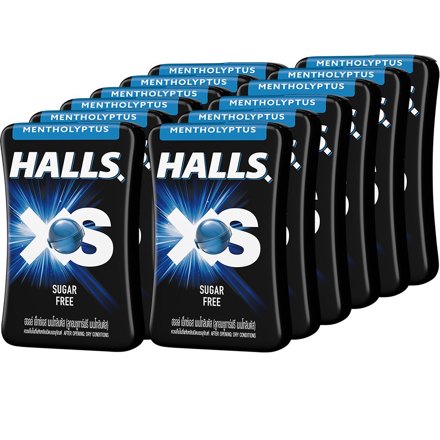 Kẹm Ngậm Thơm Miệng Halls XS Bạc Hà 15g Thái Lan [Chính hãng]