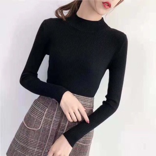 Áo len cổ 3p
