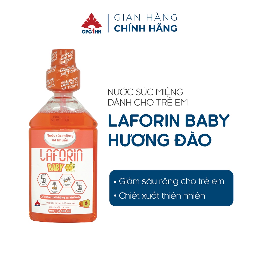 Nước Súc Miệng Trẻ em LAFORIN 500ml