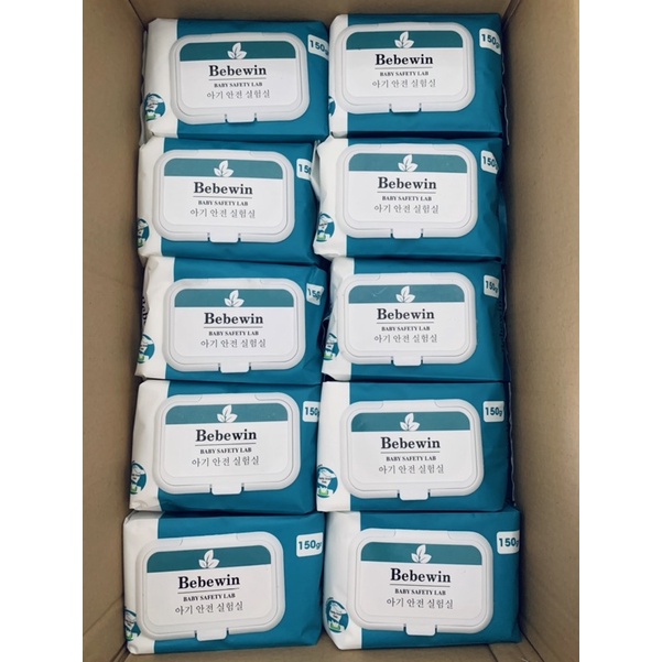 Sỉ 1 thùng 30 gói khăn ướt Lovely/ Bebewin/ Sweetly/Michu/ Con gấu