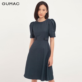 Đầm ôm nữ phối bản eo GUMAC DA1234