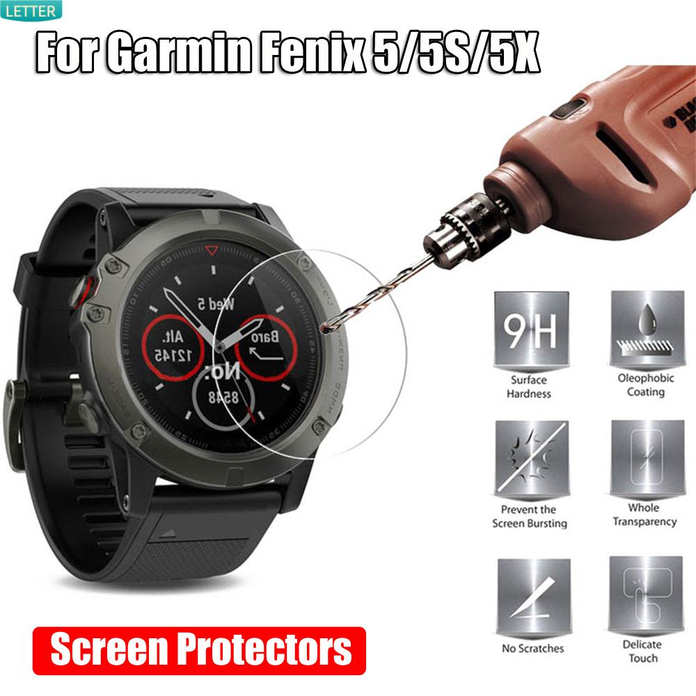 Kính Cường Lực 9h Chống Trầy Cho Đồng Hồ Thông Minh Garmin Fenix 5 5x 5s