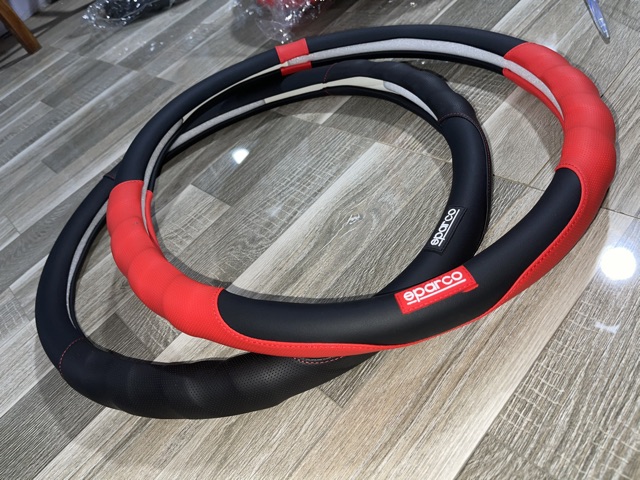 Sản phẩm gia đình làm: Combo 6 Bọc vô lăng cửu long 42/43cm đỏ hoặc đen