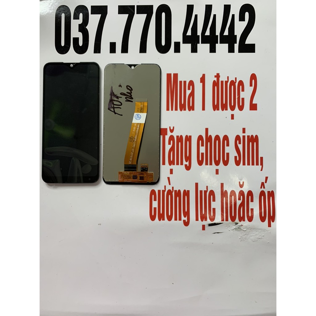 Màn samsung A01 ( socket nhỏ ) - zin đen | BigBuy360 - bigbuy360.vn