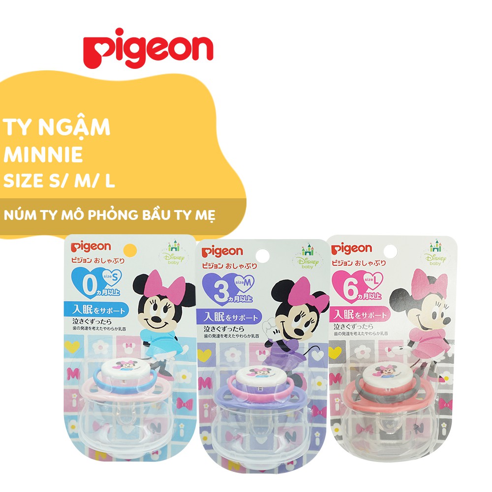 Ty ngậm Minnie Pigeon size S/M/L