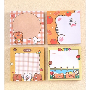 Sổ note hình hổ N20 giấy ghi chú hình thú