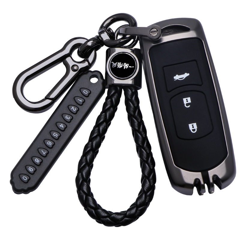 Vỏ bọc chìa khóa xe điều khiển từ xa thông minh bằng hợp kim cho Mazda 3 6 Axela CX-5 CX-7 CX3 CX5 CX7 CX9 RX8 MX
