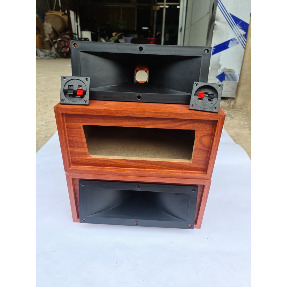 GIÁ 2 CÁI - VỎ LOA TREBLE KÈN - VỪA HỌNG 11x28 REN XOÁY